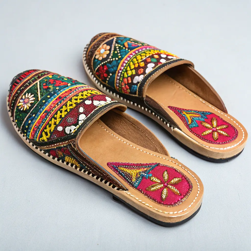 Beaded Slippers